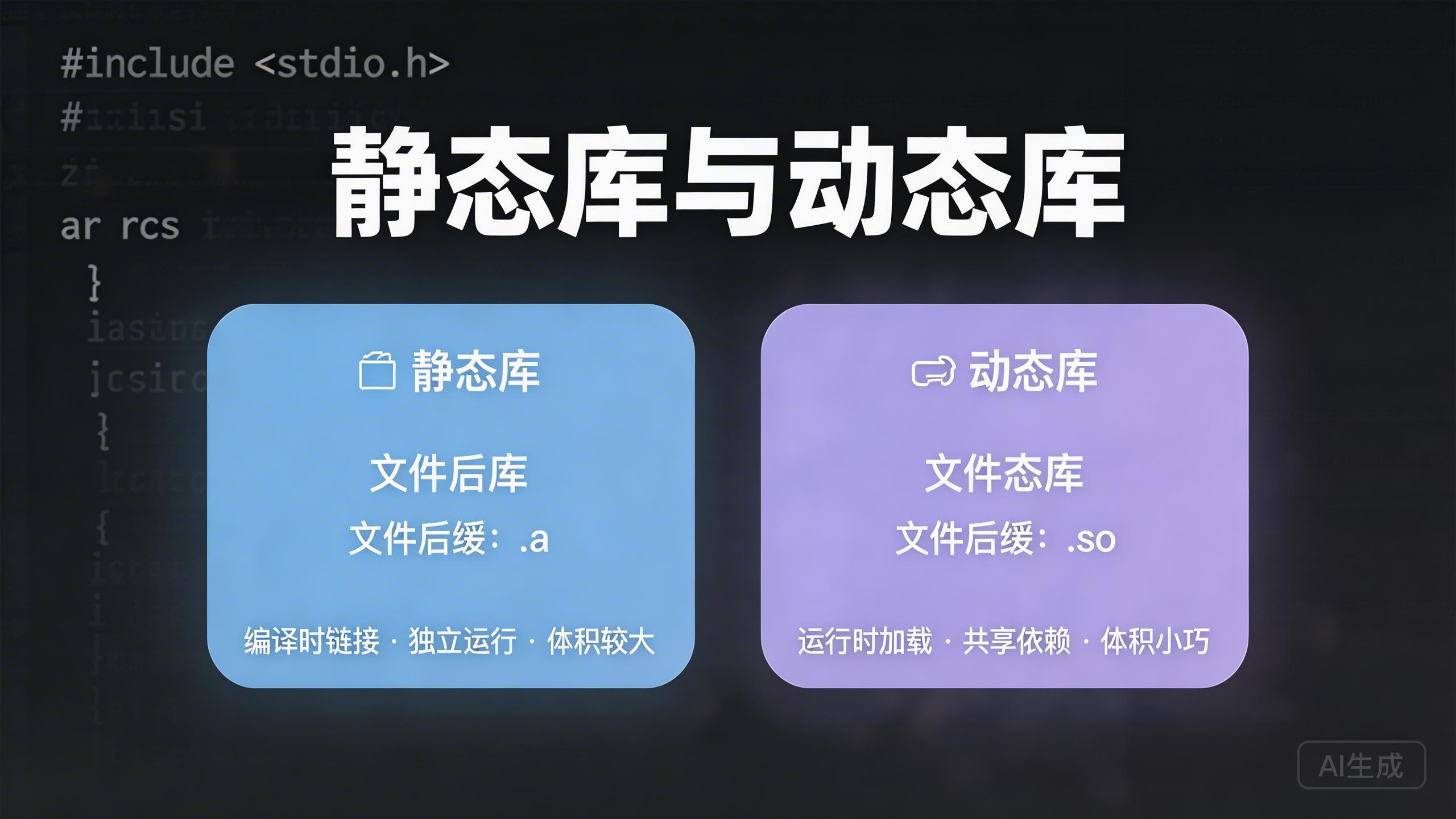 静态库与动态库