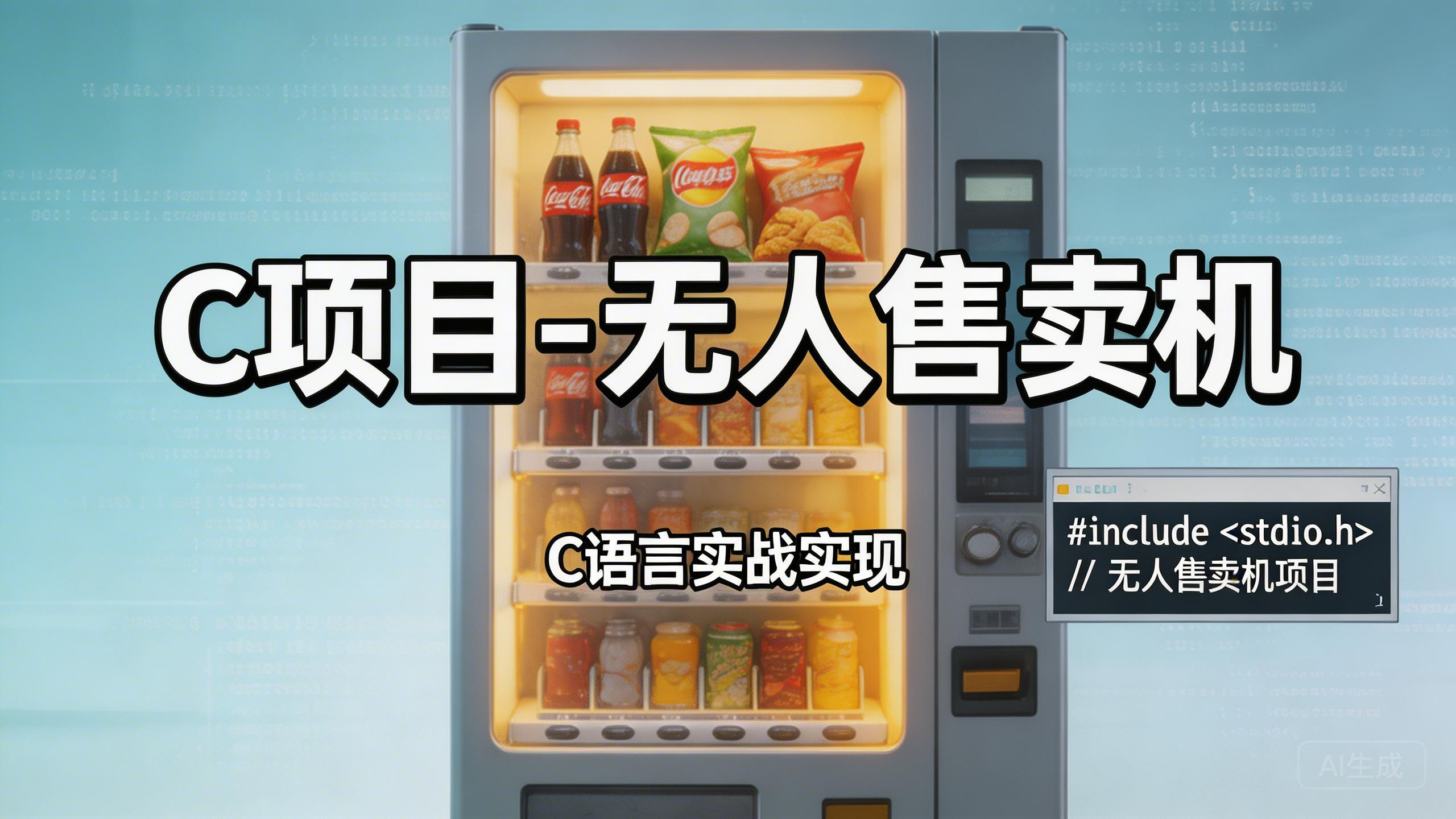 C项目-无人售卖机